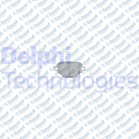 DELPHI LP3580 Fren Balatasi On Peugeot Partner 1.6 Blu Hdi 18-